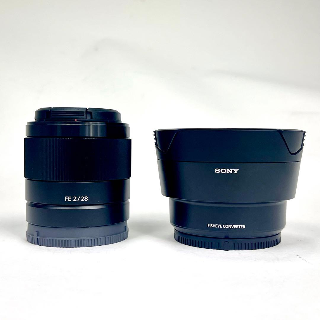 SONY 28mm f2 &フィッシュアイコンバーター