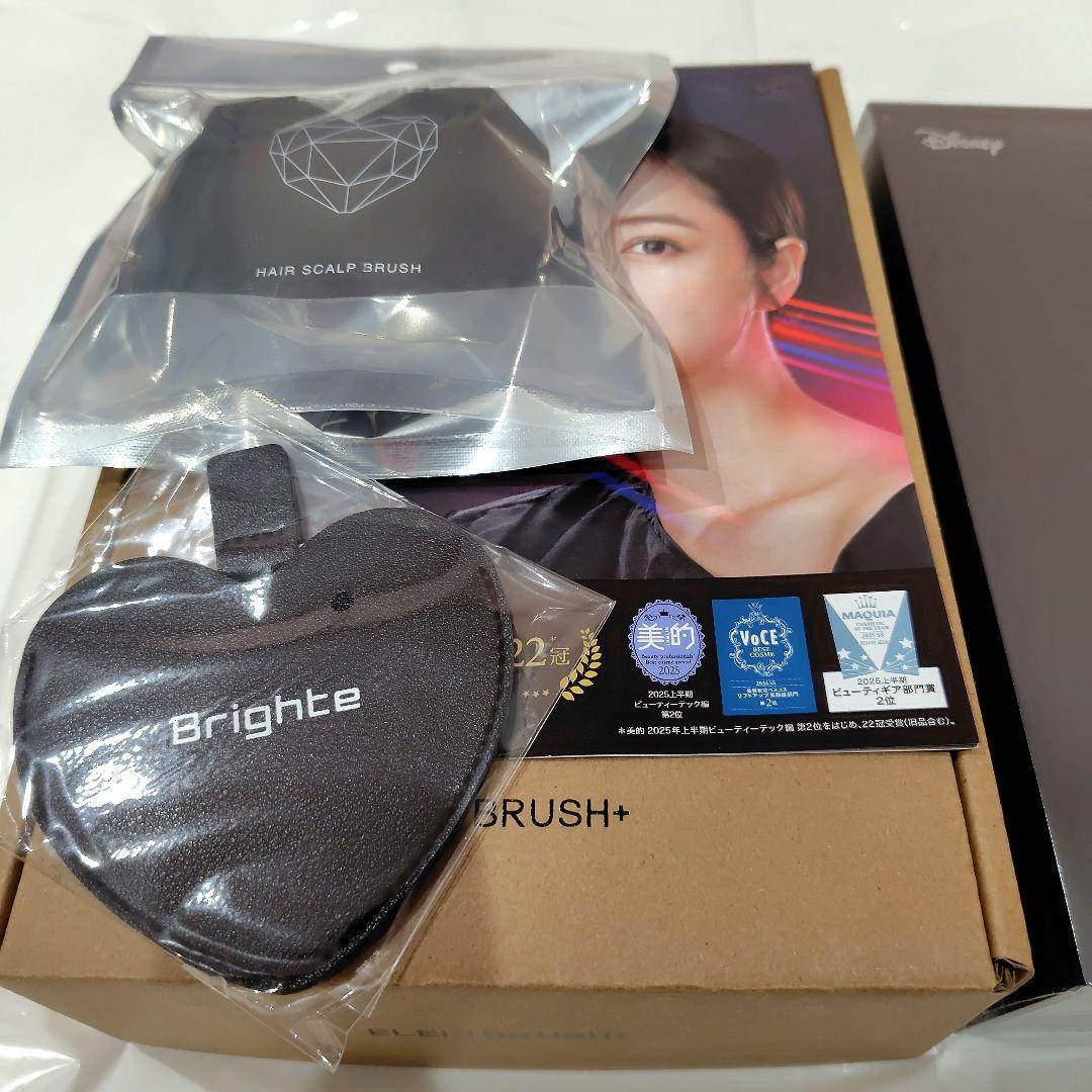 未開封　期間限定　ミッキーデザイン　エレキブラシ＋　ハートセット 　黒