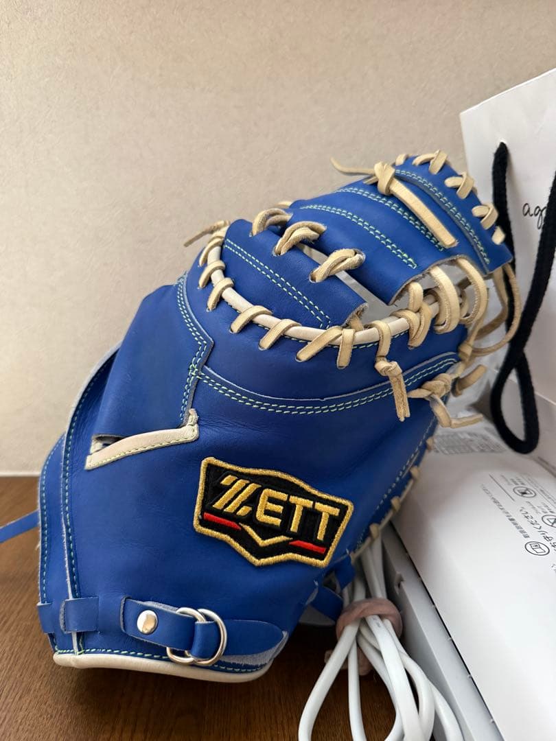ZETT 軟式野球用キャッチャーミット　プロステイタス　オーダー　小林誠司モデル