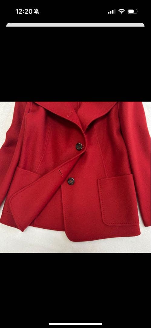 高級白タグ✨アンゴラ　カシゴラ マックスマーラ　クチートアマーノ