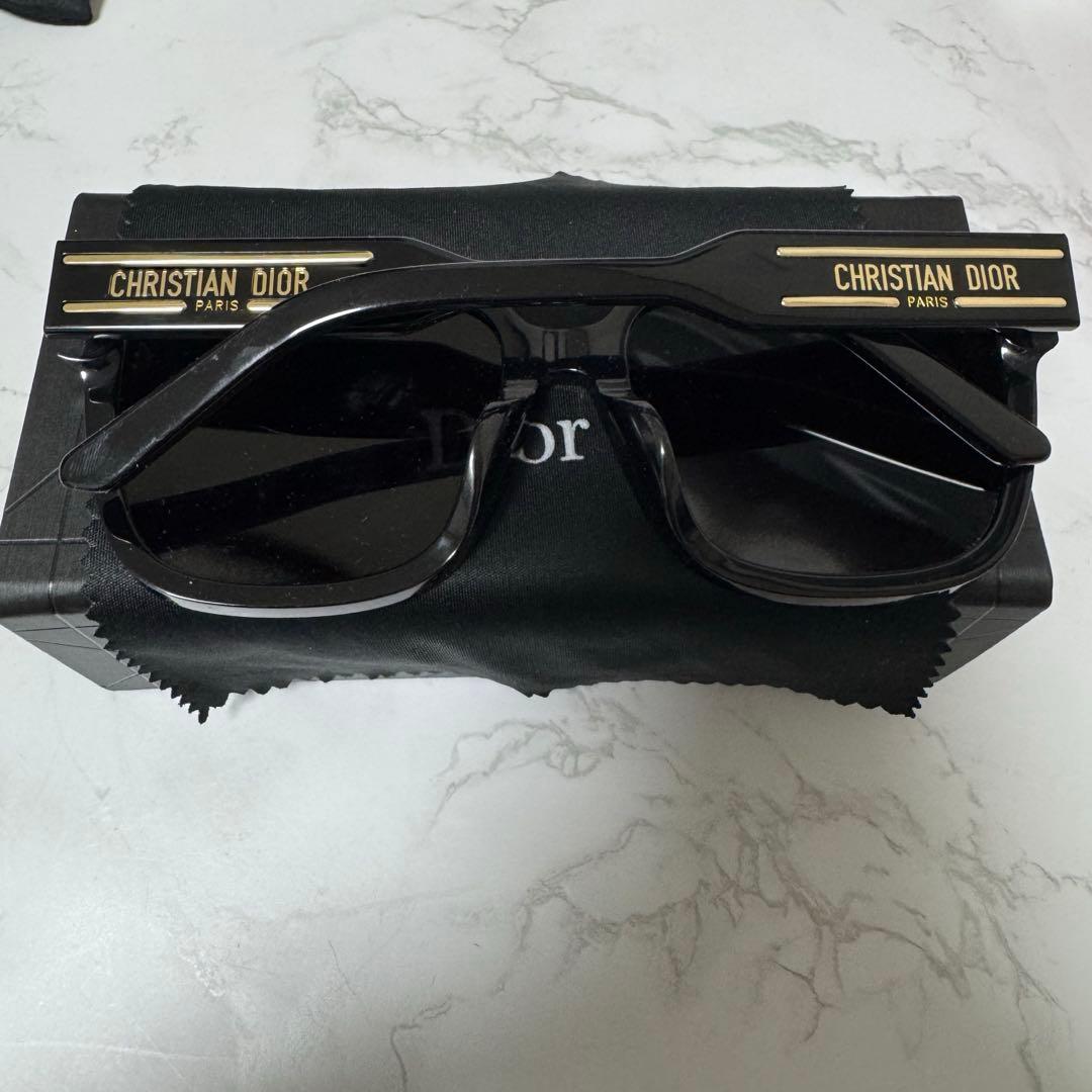 Christian Dior ブラック サングラス ケース付き