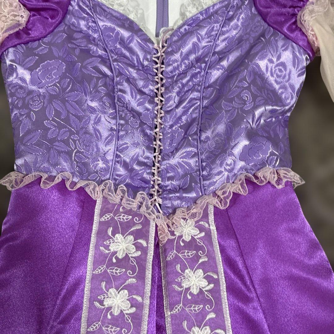 東京ディズニーリゾート　ビビデバビデブティック　ラプンツェル　ドレス　140cm