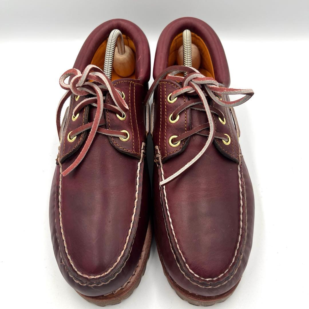 【美品】Timberland 3eye classic lug Burgundy