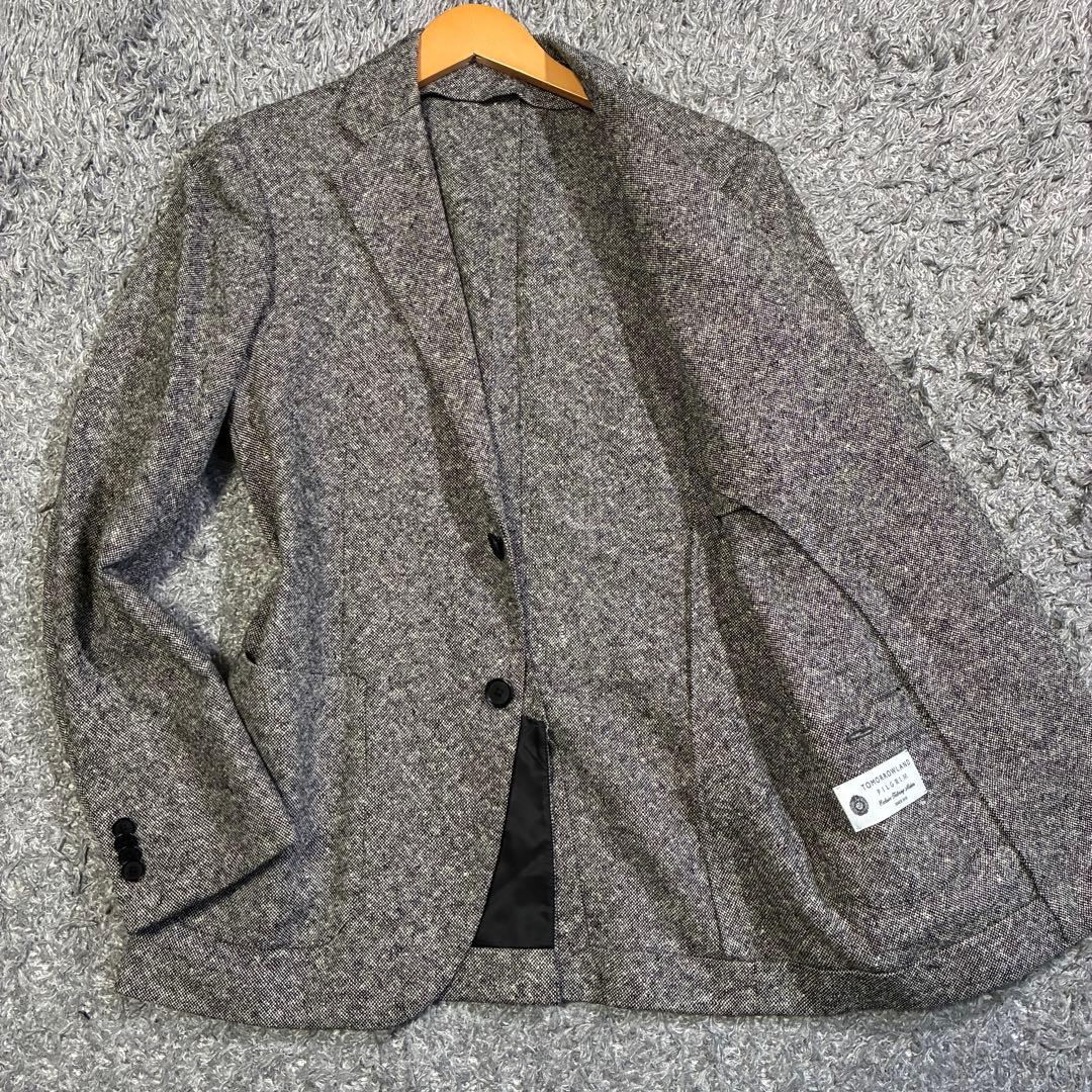 【美品】TOMORROWLAND PILGRIM カシミヤツイードJK 44