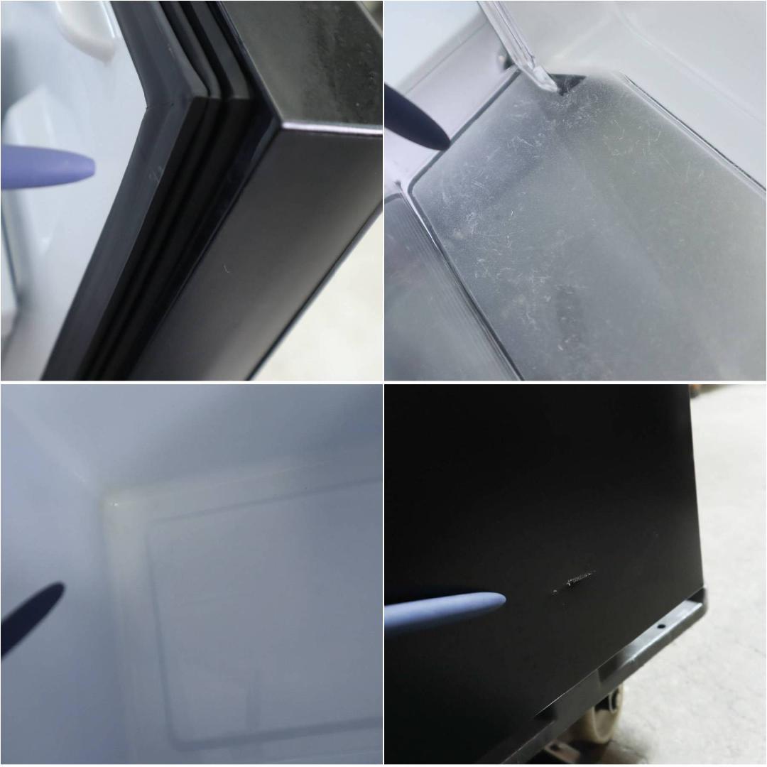 20年製 ハイセンス 154L 2ドア 冷蔵庫 HR-G1501EM ミラードア