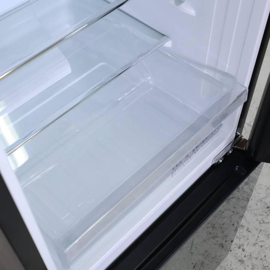 20年製 ハイセンス 154L 2ドア 冷蔵庫 HR-G1501EM ミラードア