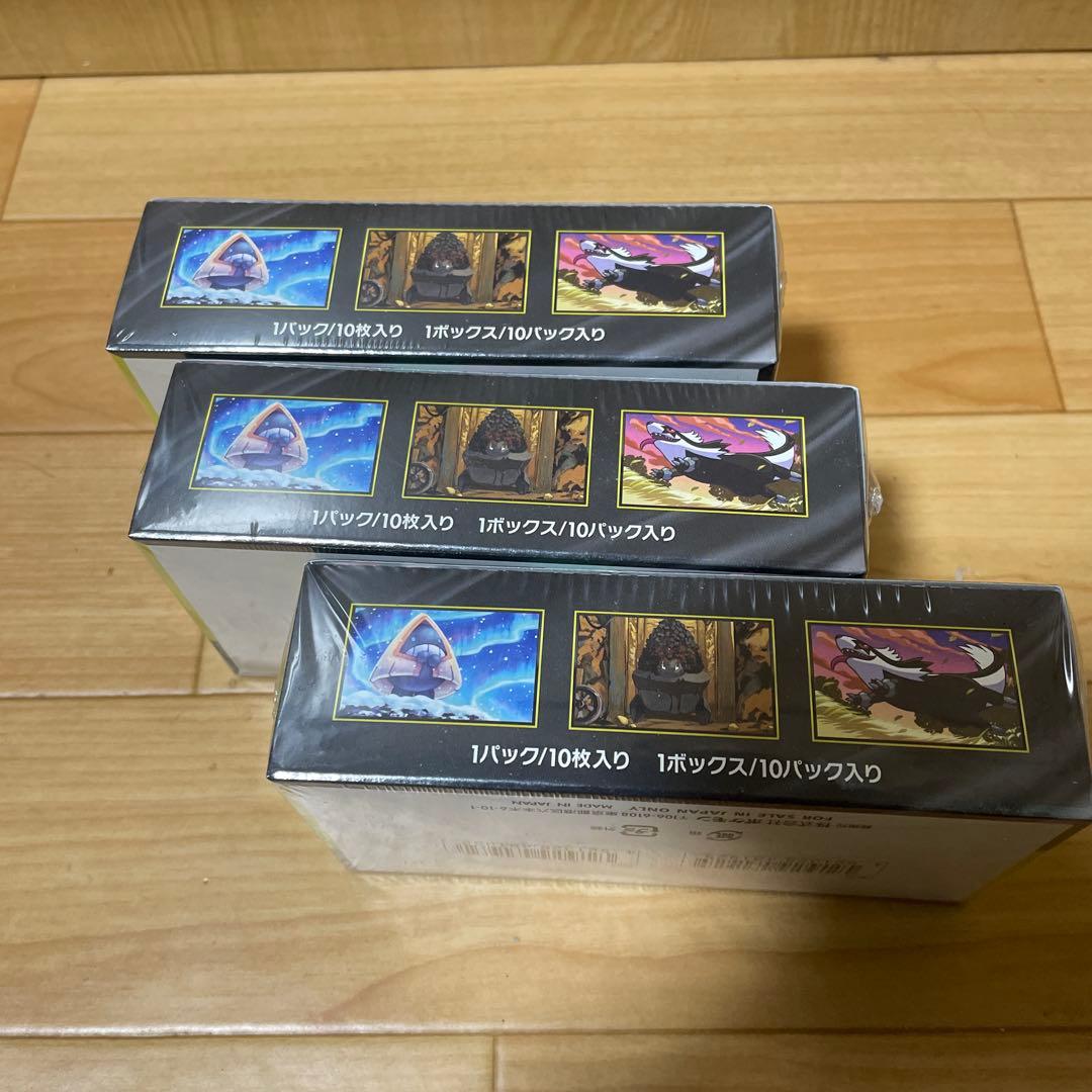 ポケモンカードゲーム Mega ドリームEX 未開封・シュリンク付き3BOX