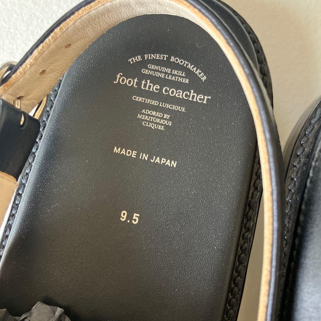 新品　foot the coacher CLOSED TOE サンダル