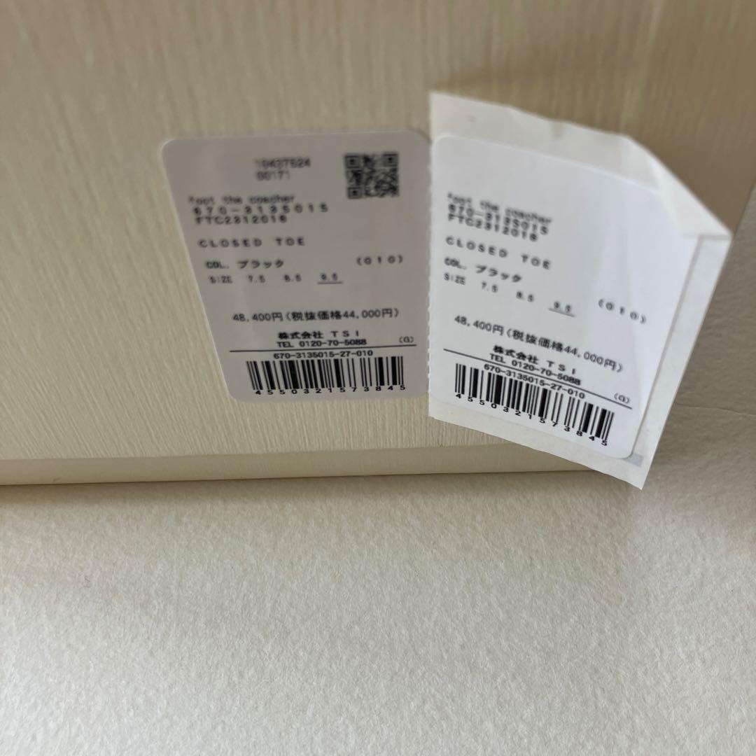 新品　foot the coacher CLOSED TOE サンダル