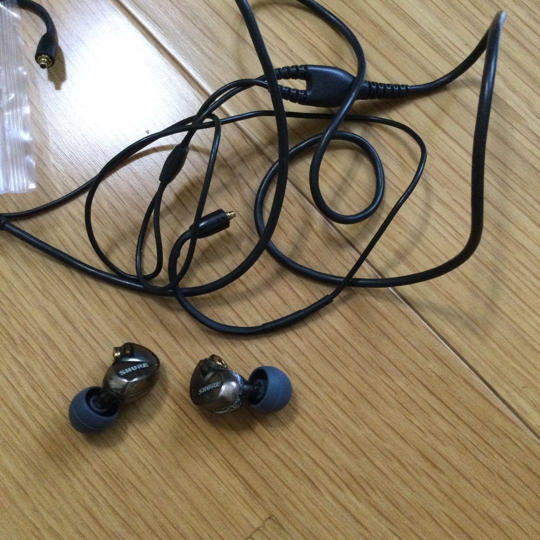 SHURE SE535モデル リケーブル可能イヤホン グレー