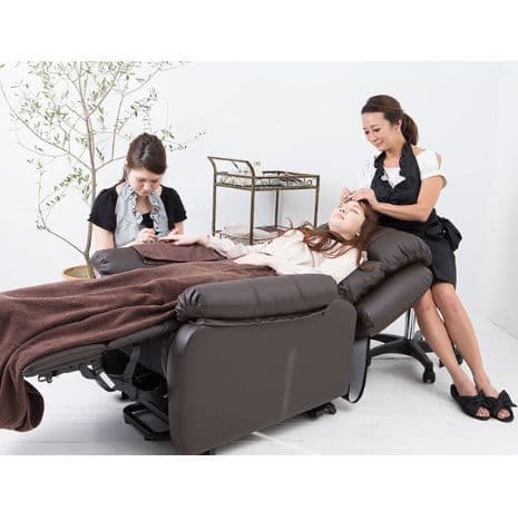 美品!! BEAUTY GARAGE ビュティーガレージ 電動ラウンジチェア