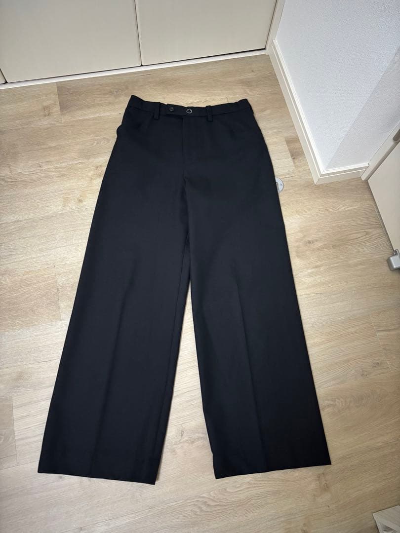 SUNSEA N.M THICKENED w/耳 STRAIGHT PANTS