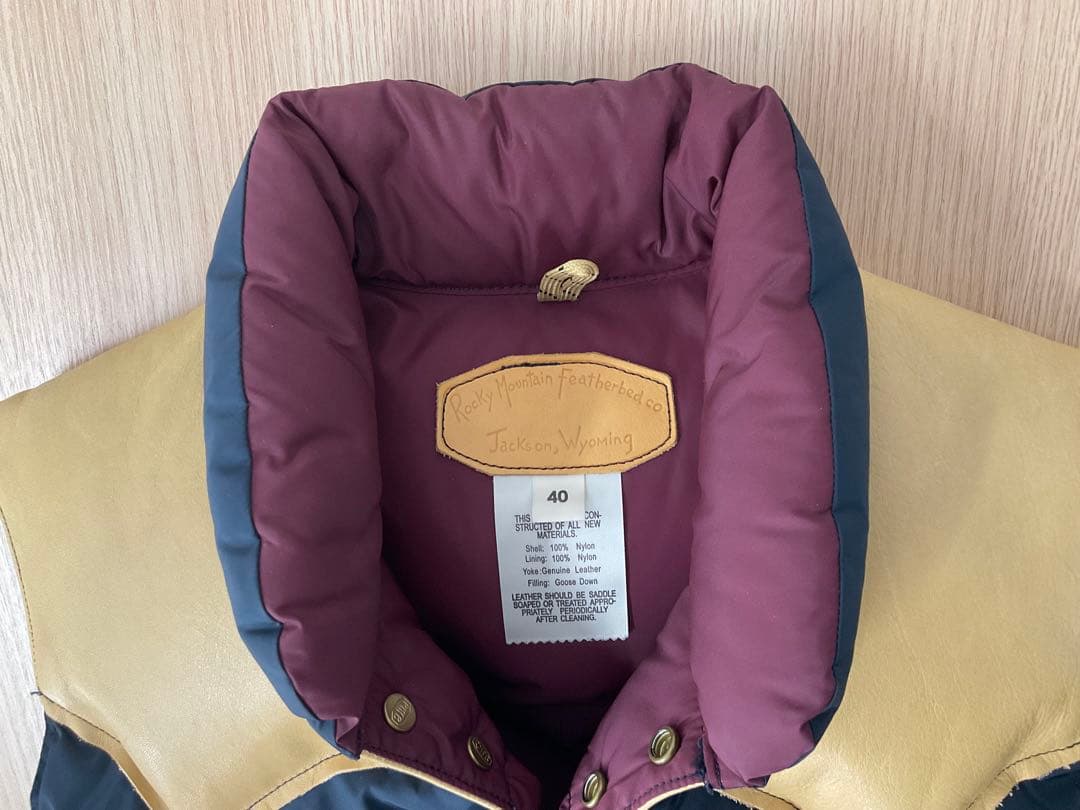 美品！Rocky Mountain Featherbed ダウンベスト 40
