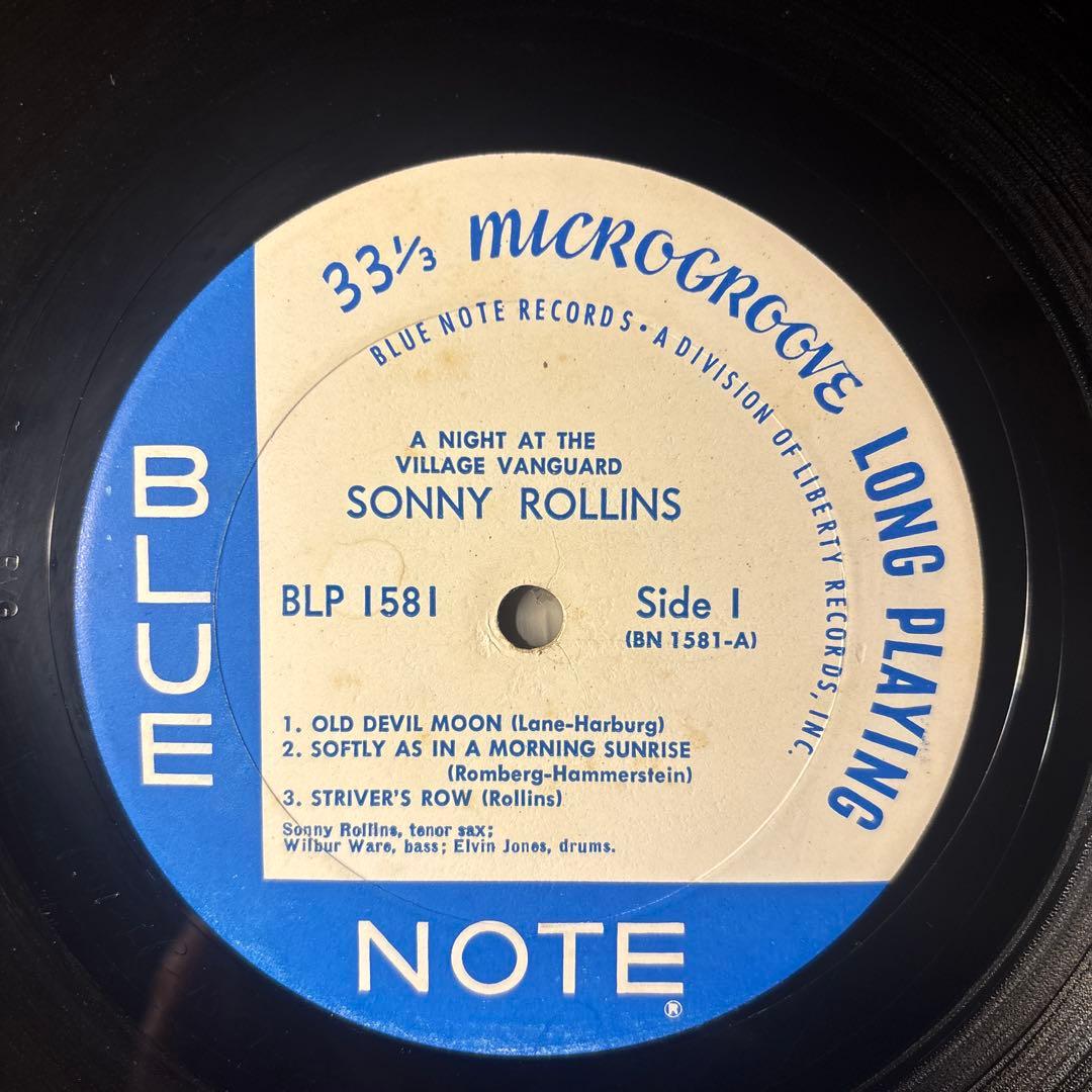 Sonny Rollins A Night at thレコード JAZZ ジャズ