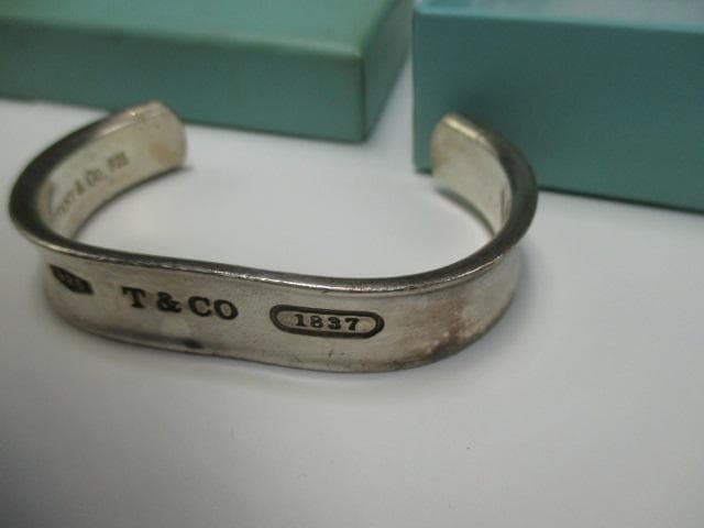 送料無料　ティファニー バングル【1837】シルバー925 ブレスレット