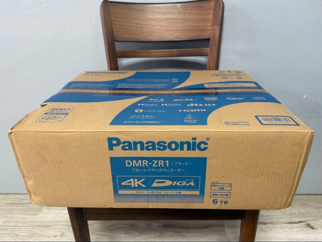Panasonic DMR-ZR1 ブルーレイレコーダー 6TB
