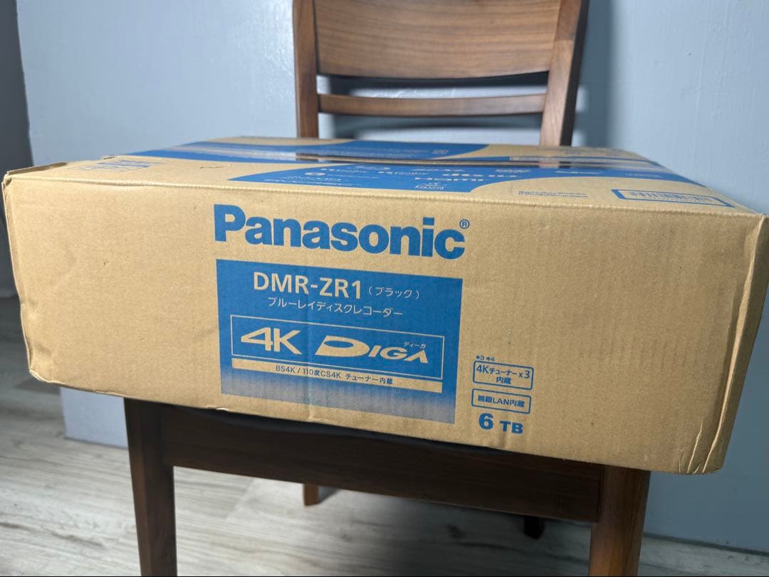 Panasonic DMR-ZR1 ブルーレイレコーダー 6TB