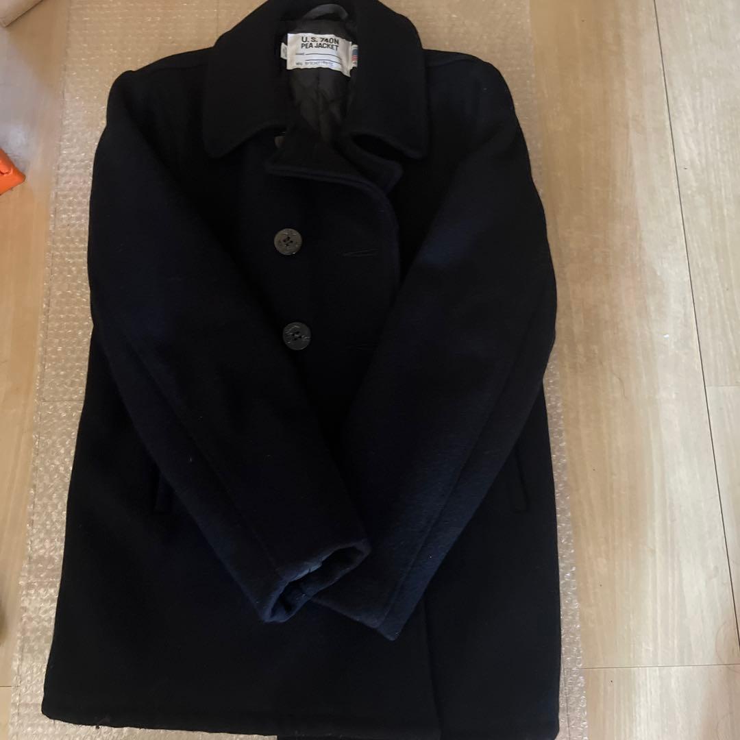 Schott NYC U.S. 740N Pea Jacket サイズ40