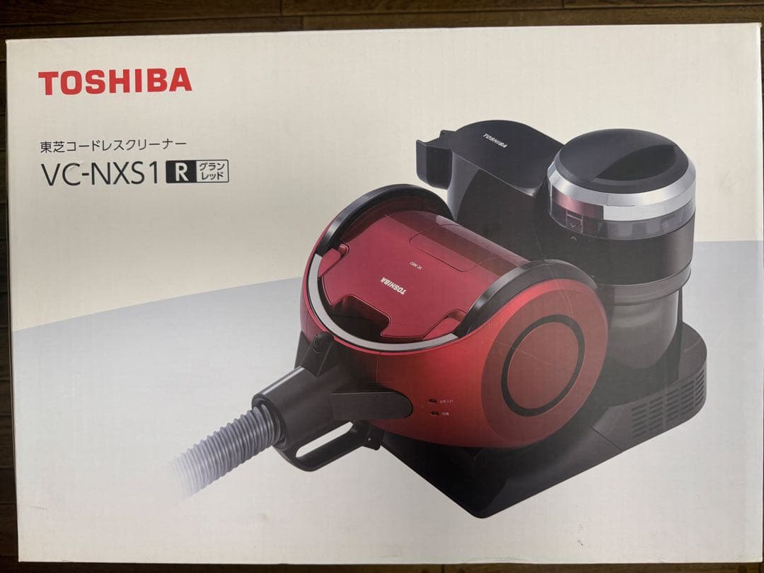 TOSHIBA VC-NXS1R レッドキャニスター掃除機
