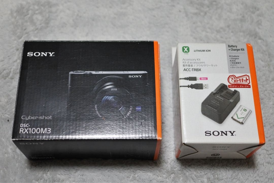 極美品 sony rx100m3 元箱、充電器付き