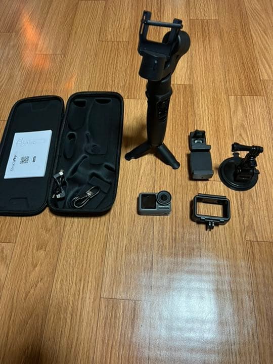 オズモアクション＋アクションカメラ用ジンバル＋アクションカメラ用ホルダー