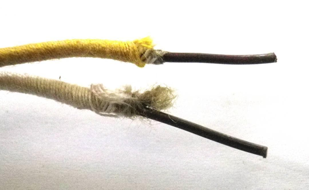 Western Electric 18Gシングルケーブル 2.2m×4本