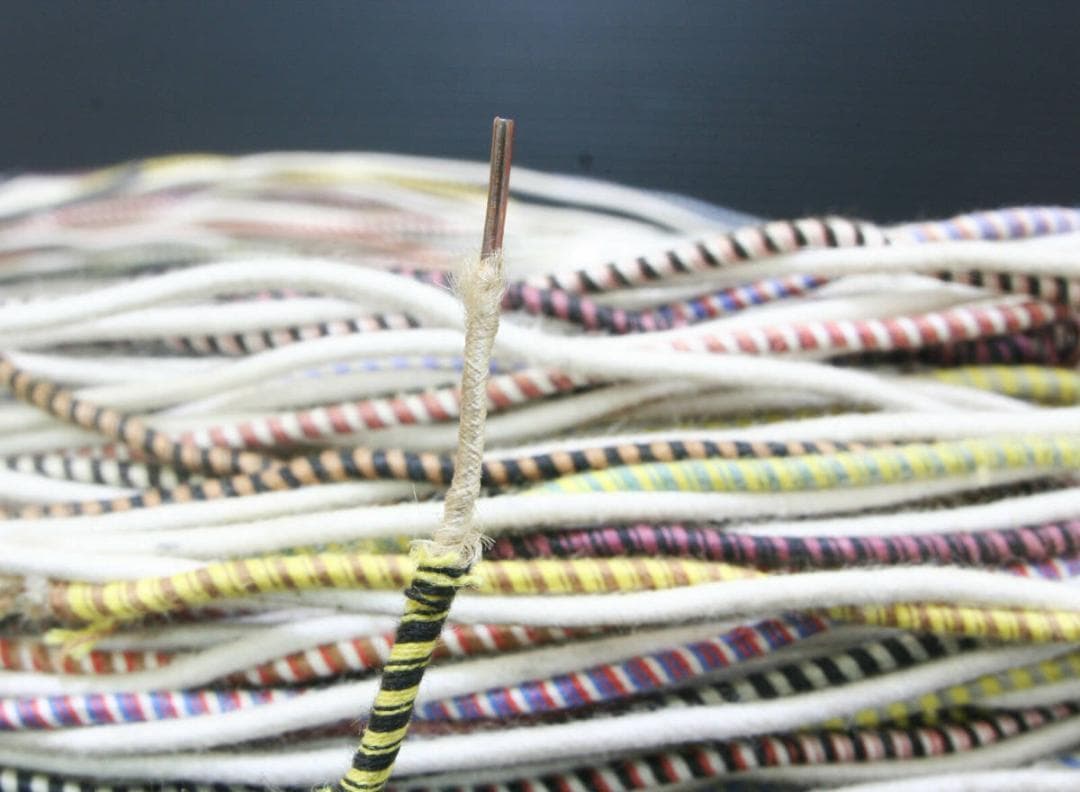 Western Electric 18Gシングルケーブル 2.2m×4本