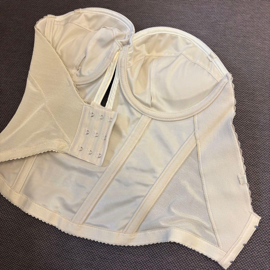 【美品】MIRROR MIRROR バックレスビスチェ F65