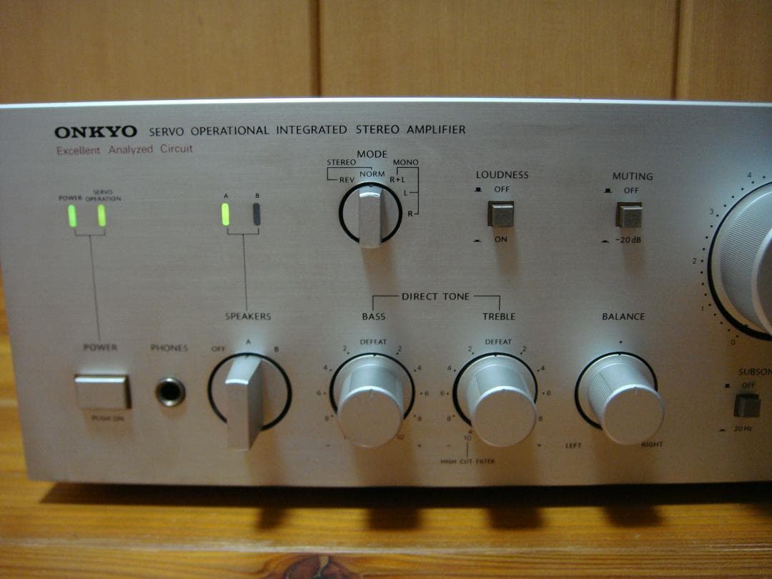 整備済 程度良 ONKYO オンキョー プリメイン Integra A-817D