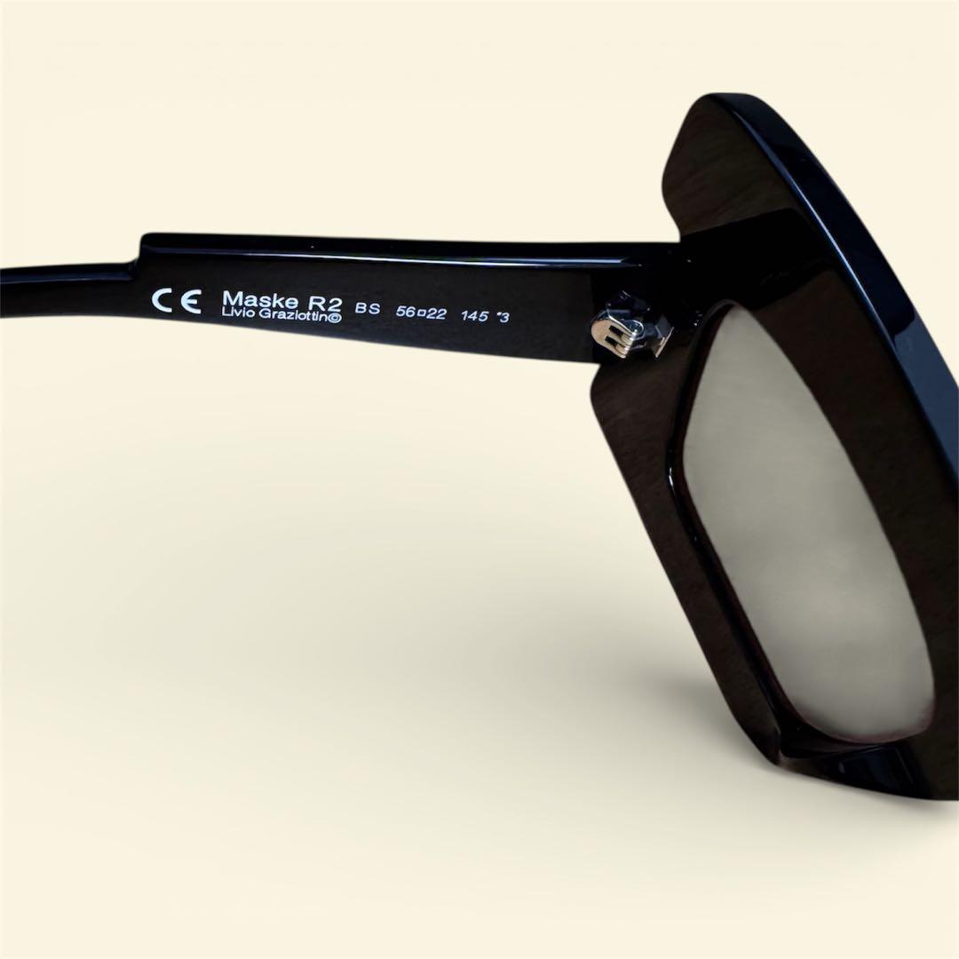 【極美品】Kuboraum クボラム R2 サングラス 黒 ブラック