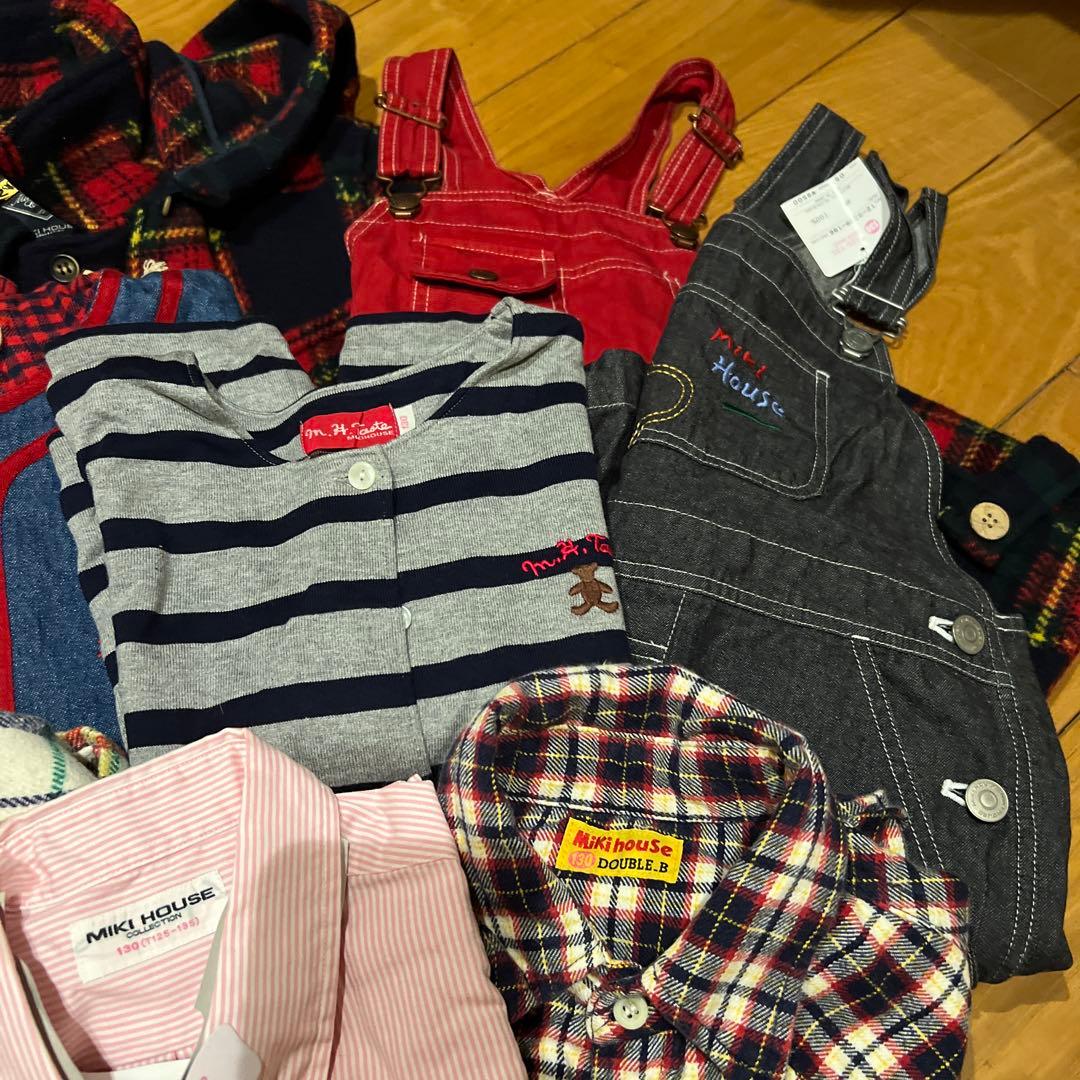 MIKI HOUSE キッズ服セット 130cm 14点セット