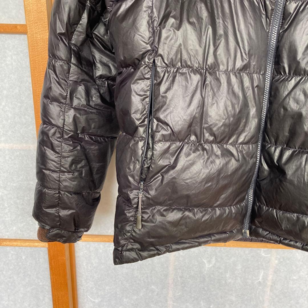 mont-bell モンベル アルパイン ダウン パーカ S ブラック 補修あり