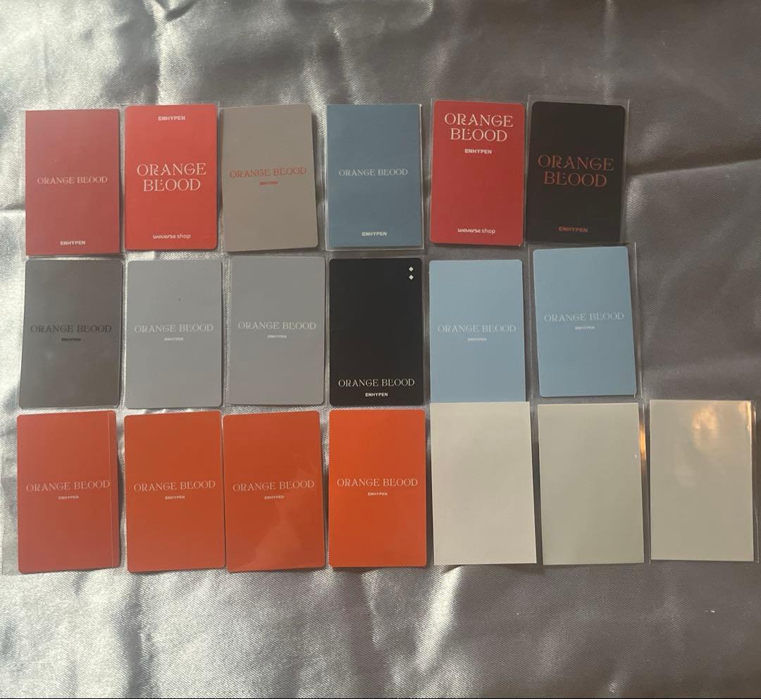 ENHYPEN ORANGE BLOOD ニキ トレカまとめ売り