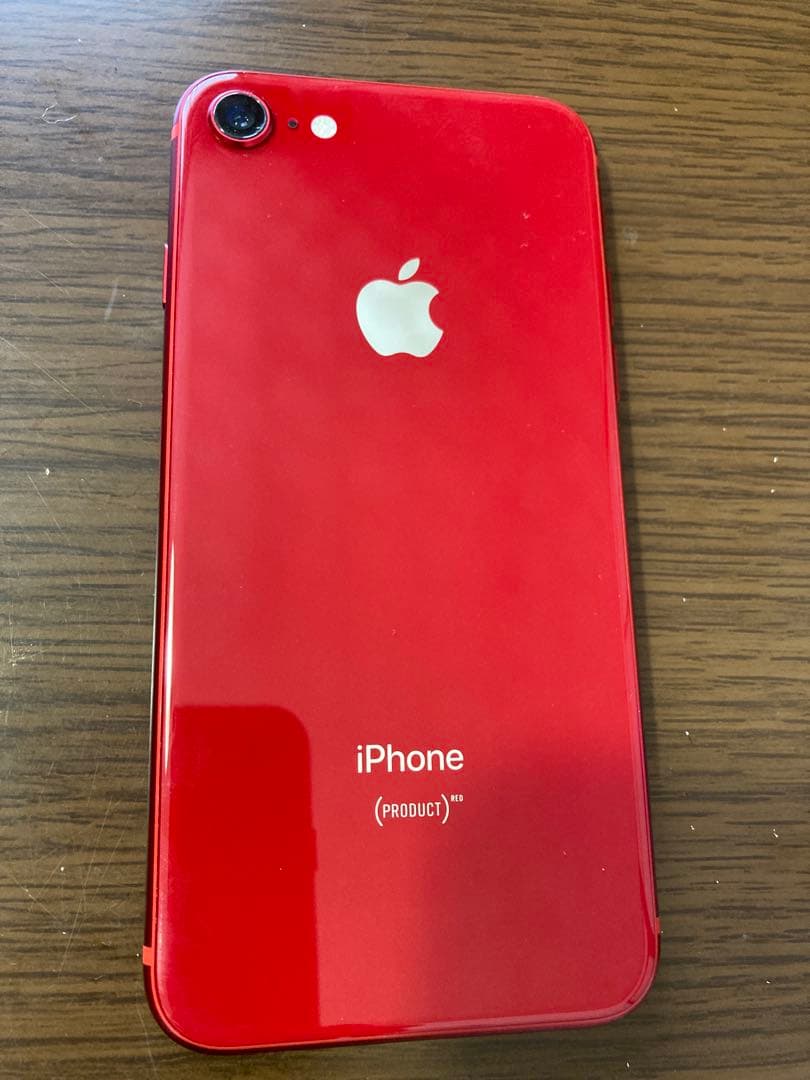 iPhone8 RED 64GB 本体