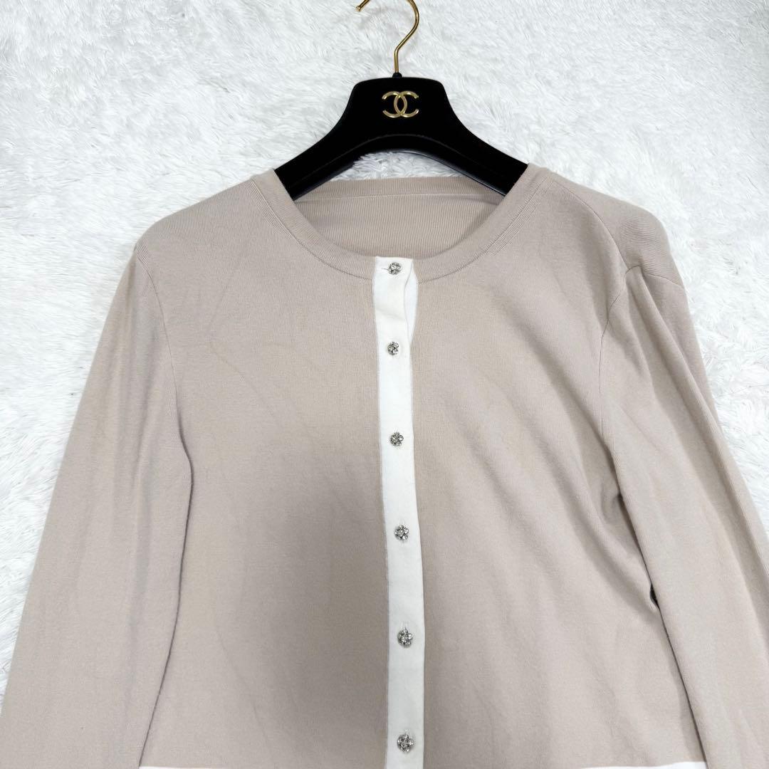 【美品✨】フォクシー　アンナ　カーディガン　羽織り　2022年　38