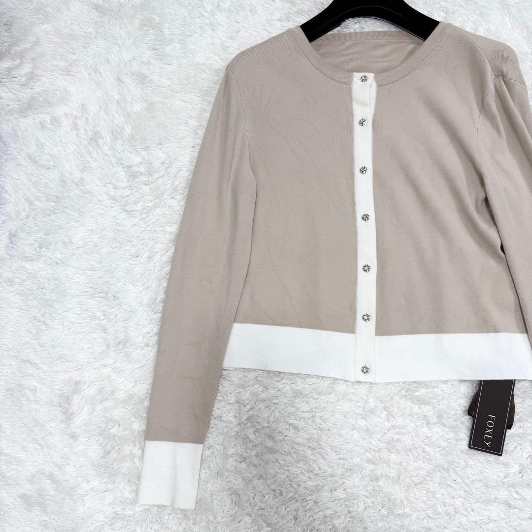 【美品✨】フォクシー　アンナ　カーディガン　羽織り　2022年　38
