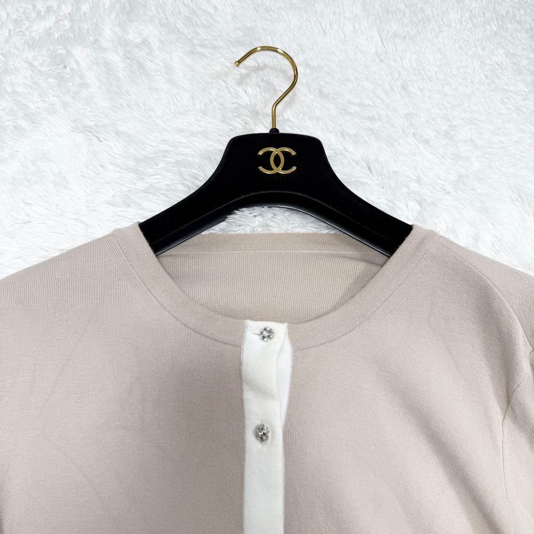 【美品✨】フォクシー　アンナ　カーディガン　羽織り　2022年　38