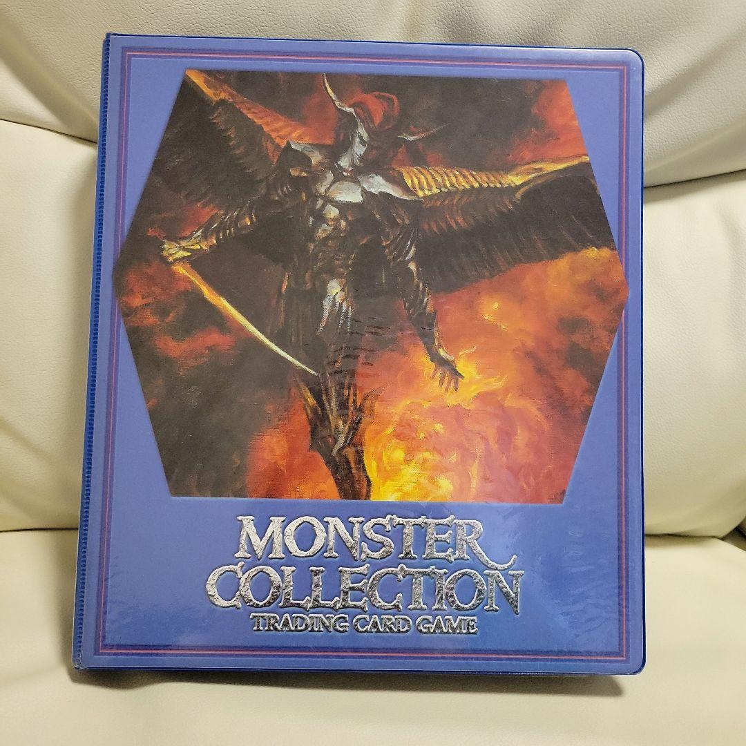 モンスターコレクション TCG 初版レア ファイルとカードのセットです。