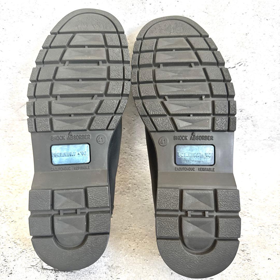 美品☆[KLEMAN ] クレマン パドラー チロリアンシューズ ブラック　41