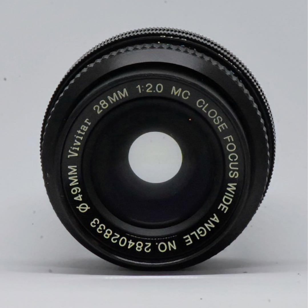 【隠れた名品】Vivitar 28mm/f:2.0 近接&広角 FDマウント