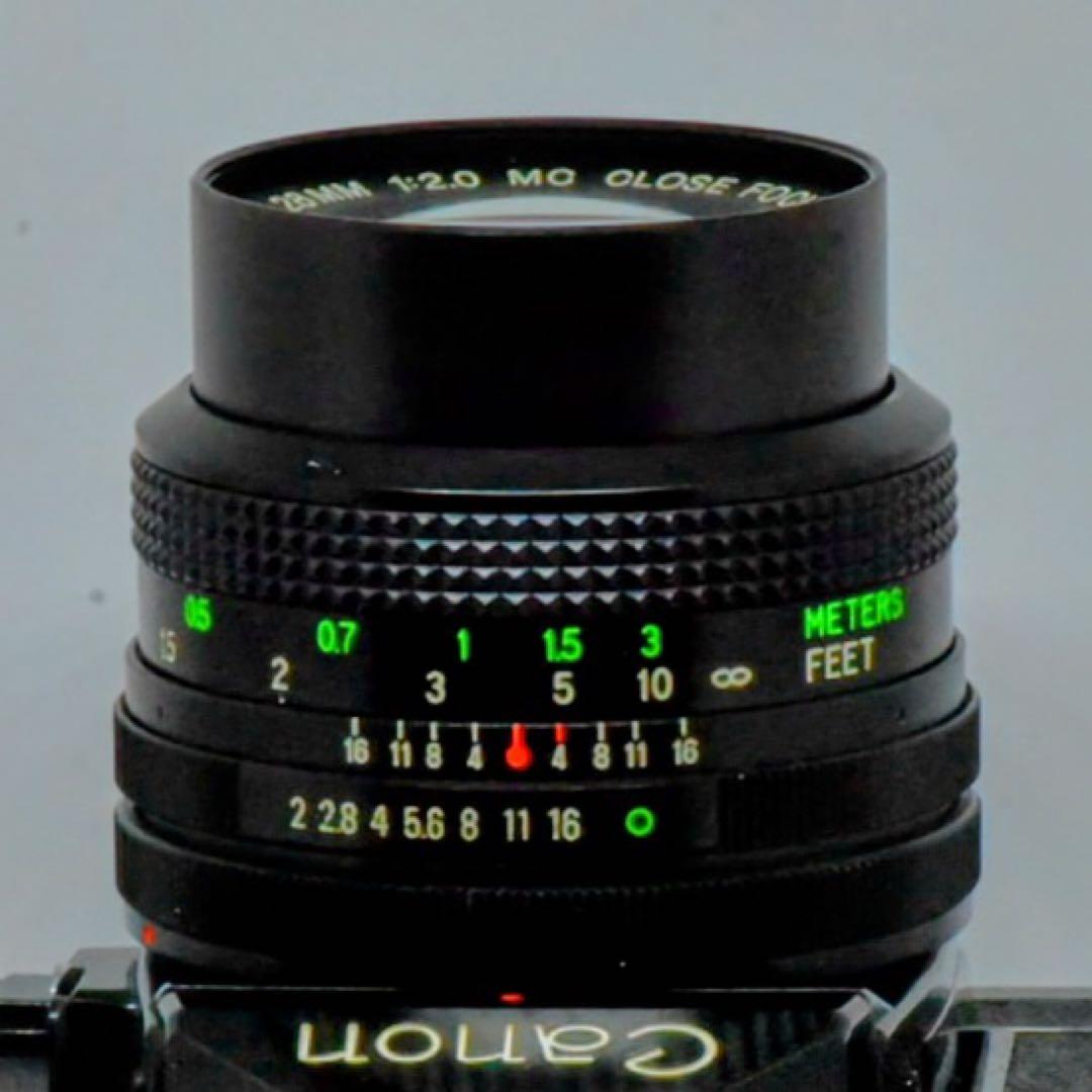 【隠れた名品】Vivitar 28mm/f:2.0 近接&広角 FDマウント