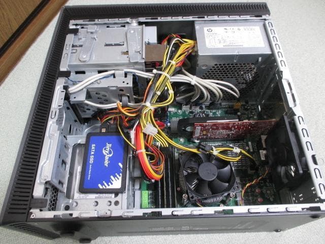 HP FX-8コア 12GB 新品240GB SSD＋１TB グラボ Win10