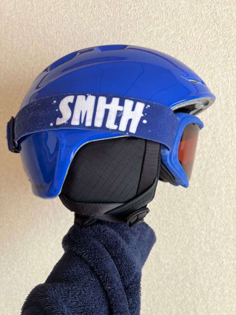 SMITH スノボードヘルメット Mサイズ ゴーグル付き