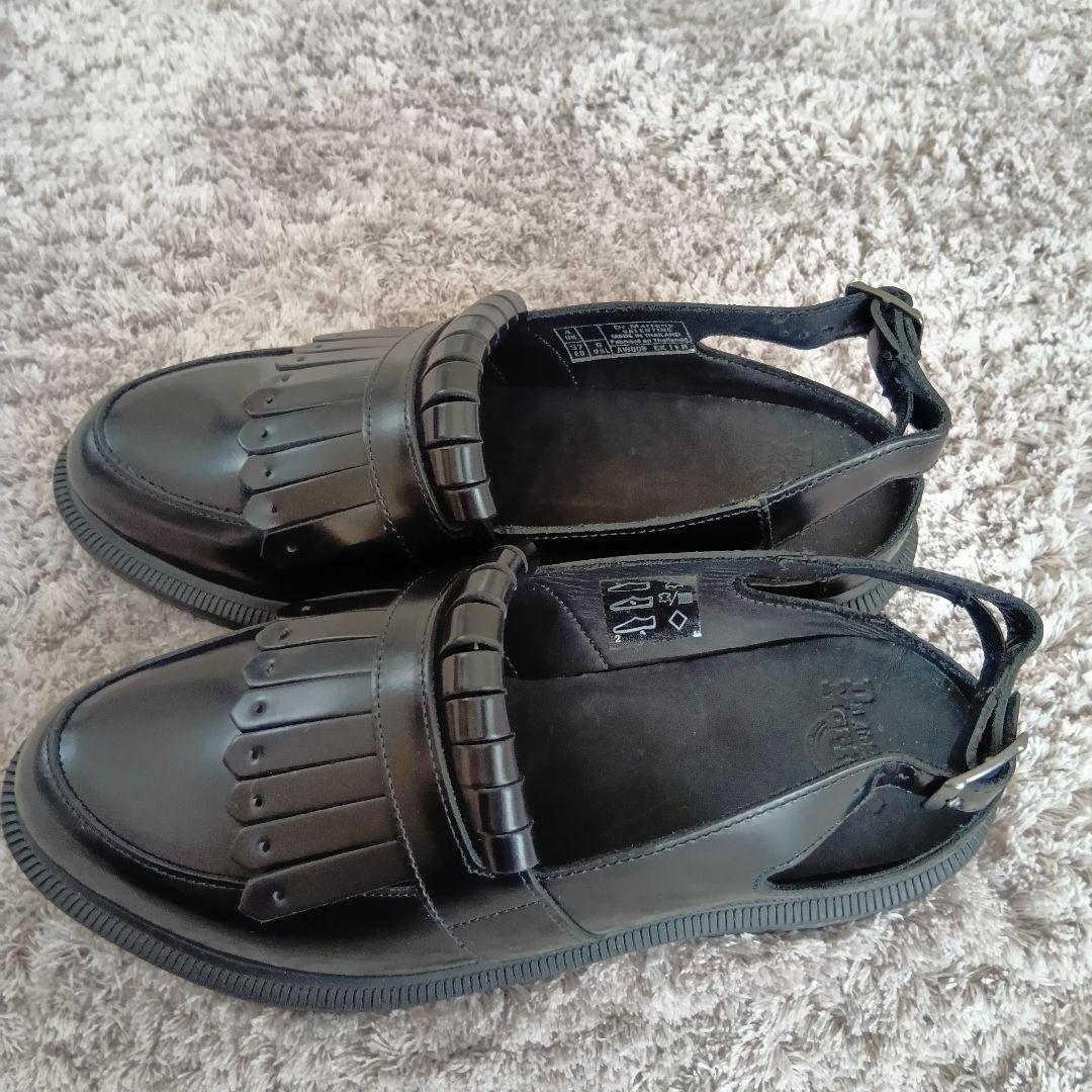 靴 Dr.Martens VALENTINE SLING BACK LOAFER