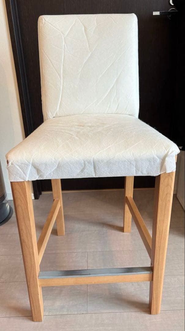 10/24発送IKEA BERGMUND カウンターチェア 2脚(A)(B)