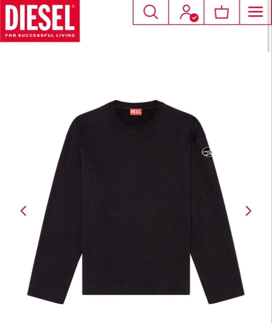 トップス diesel S-Macsis-Od