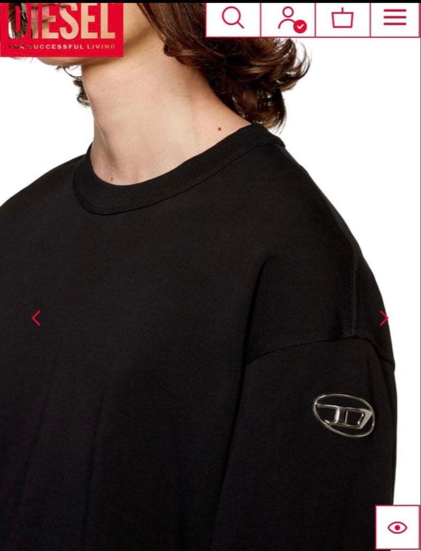 トップス diesel S-Macsis-Od