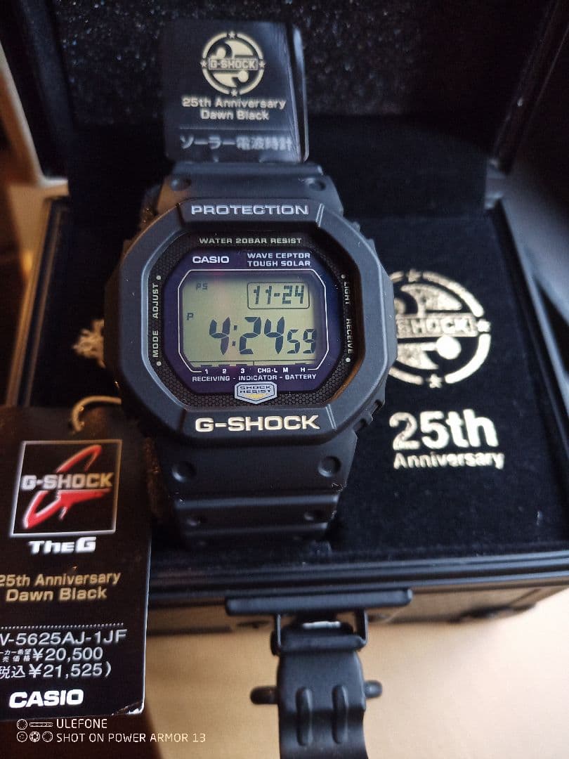 CASIO G-SHOCK 25周年 GW-5625AJ-1JF