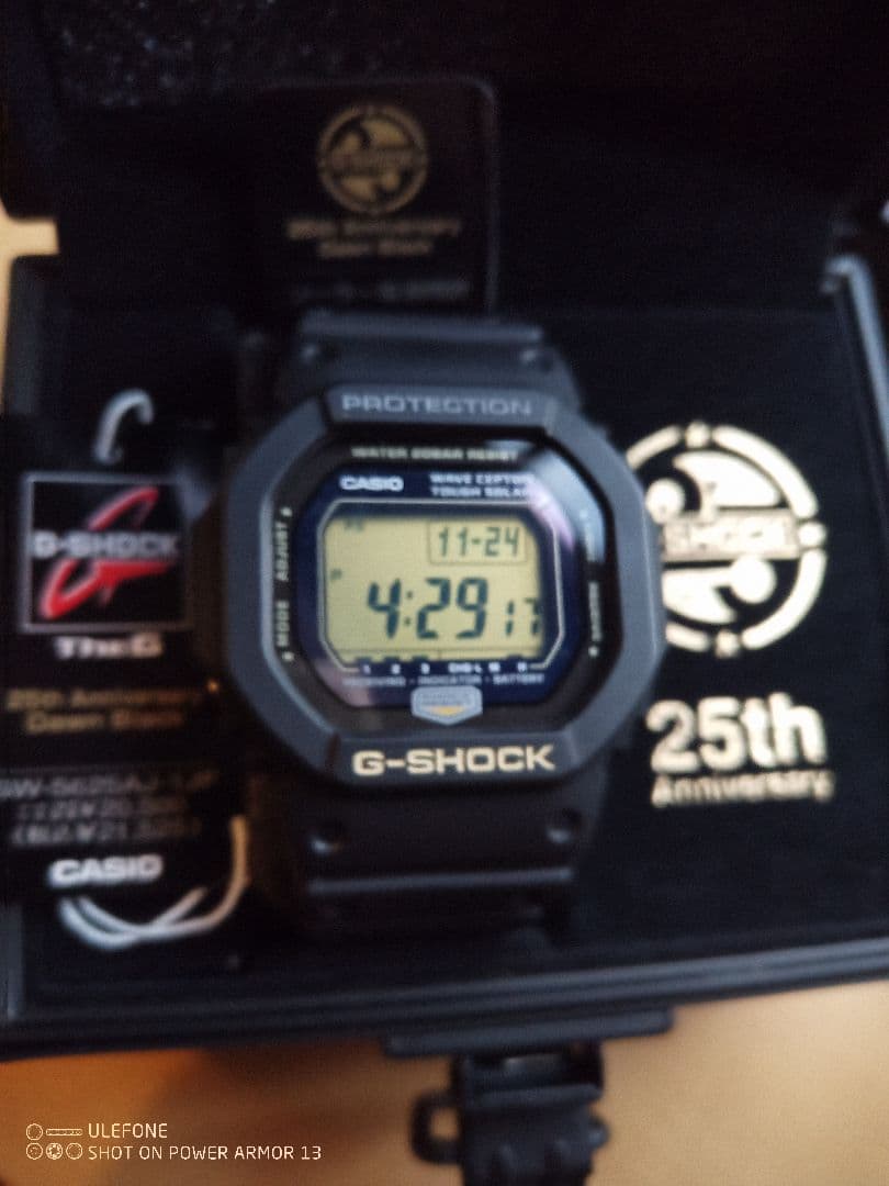 CASIO G-SHOCK 25周年 GW-5625AJ-1JF