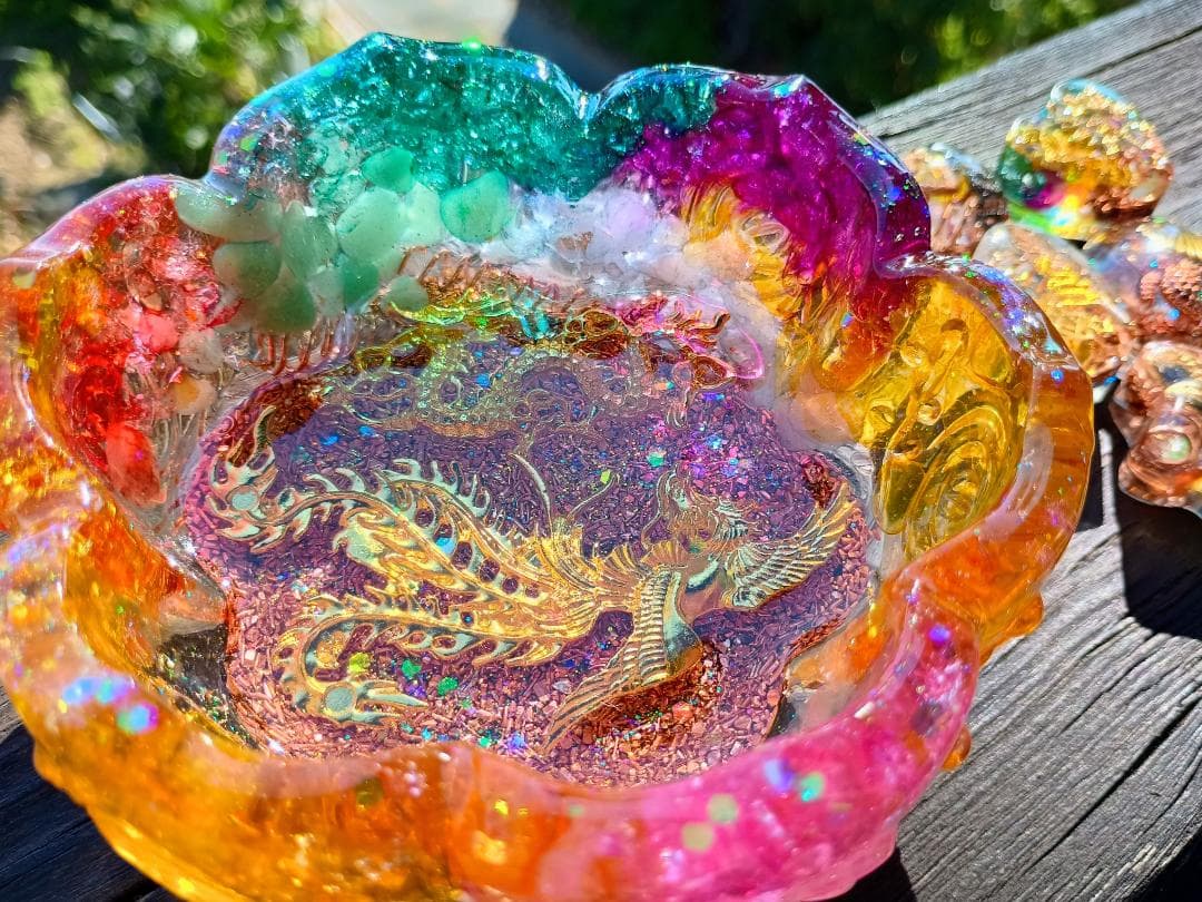 大きなお花型❀JEWELRY⭐オルゴナイト⭐十六夜♡美月✨さま♥️おまとめ専用